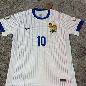 France Away soccer jersey Kylian mbappe #10/ nike original with tags size M, XL